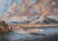 immagine Drago crossing the Naples bay