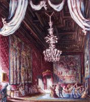 immagine Palais Farnese; le Salon Rouge 