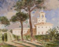 immagine Villa Médicis, vue du jardin potager
